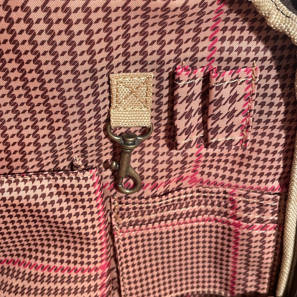 Chaps Rolling Computer Weekender Travel Luggage - image 6